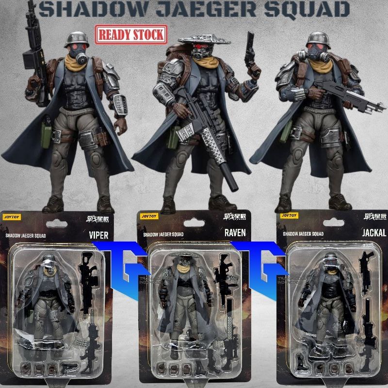 IN STOCK]JOYTOY 1/18 Action Figures Battle of the stars Shadow Jaeger