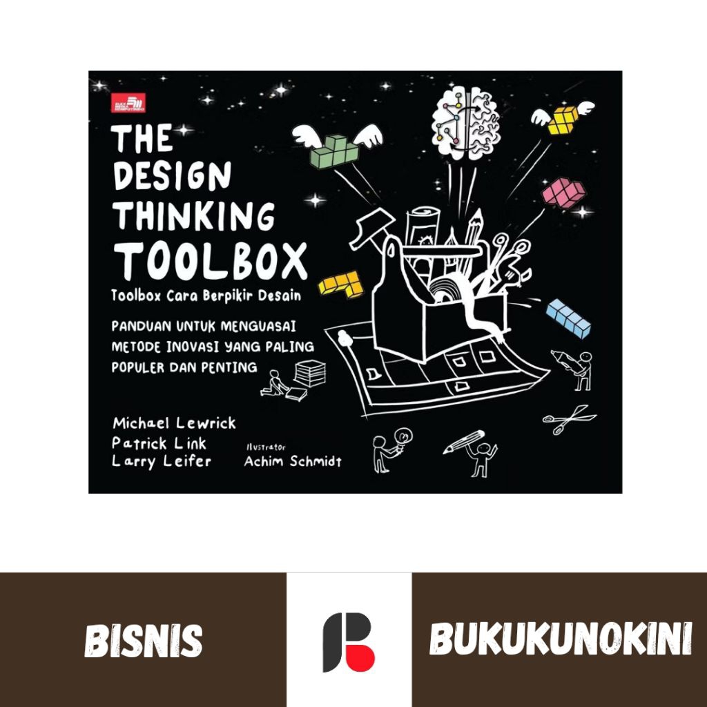 Jual (Original, Segel) Buku The Design Thinking Toolbox (Toolbox Cara ...