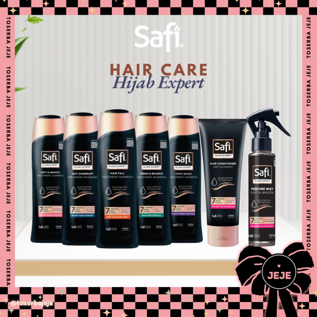 Safi Hair Xpert | Shampoo Conditioner Mist Sampo Rambut