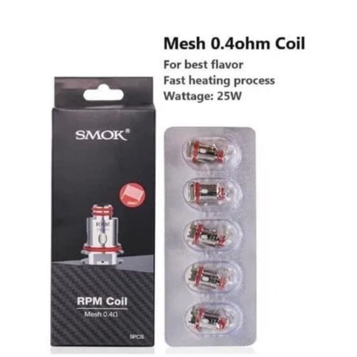 Jual COIL RPM40 0.4 OHM AUTHENTIC 100% RPM 40 | Shopee Indonesia