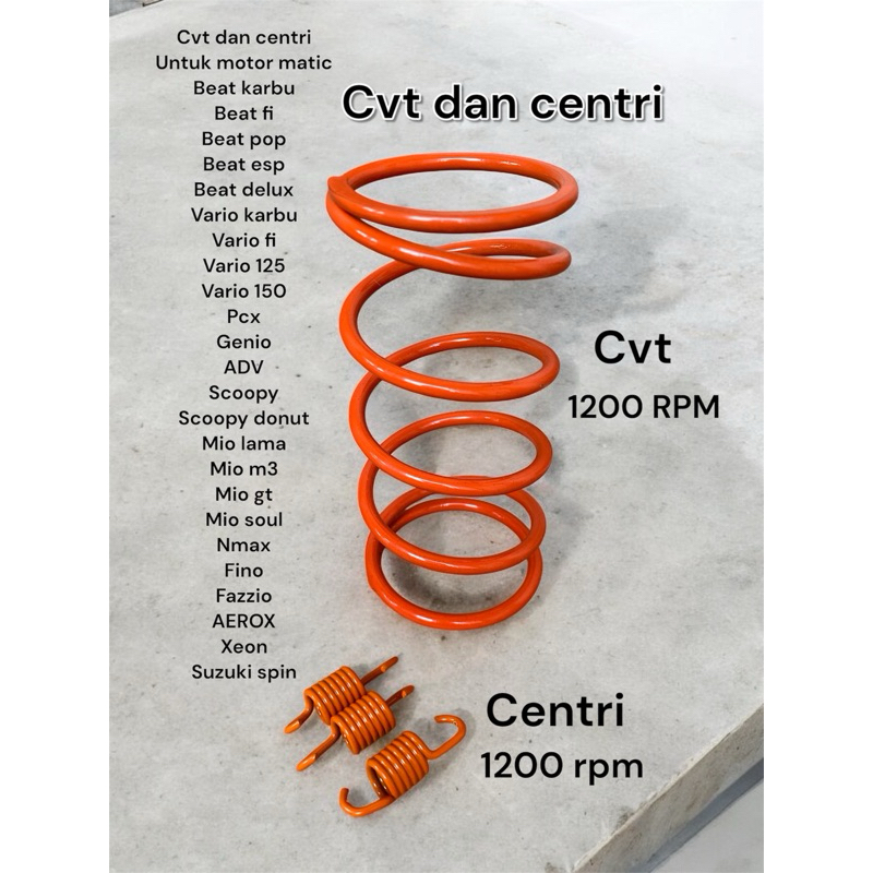 Jual PER CVT & PER CENTRI 1200 RPM HONDA & YAMAHA MATIC | Shopee Indonesia