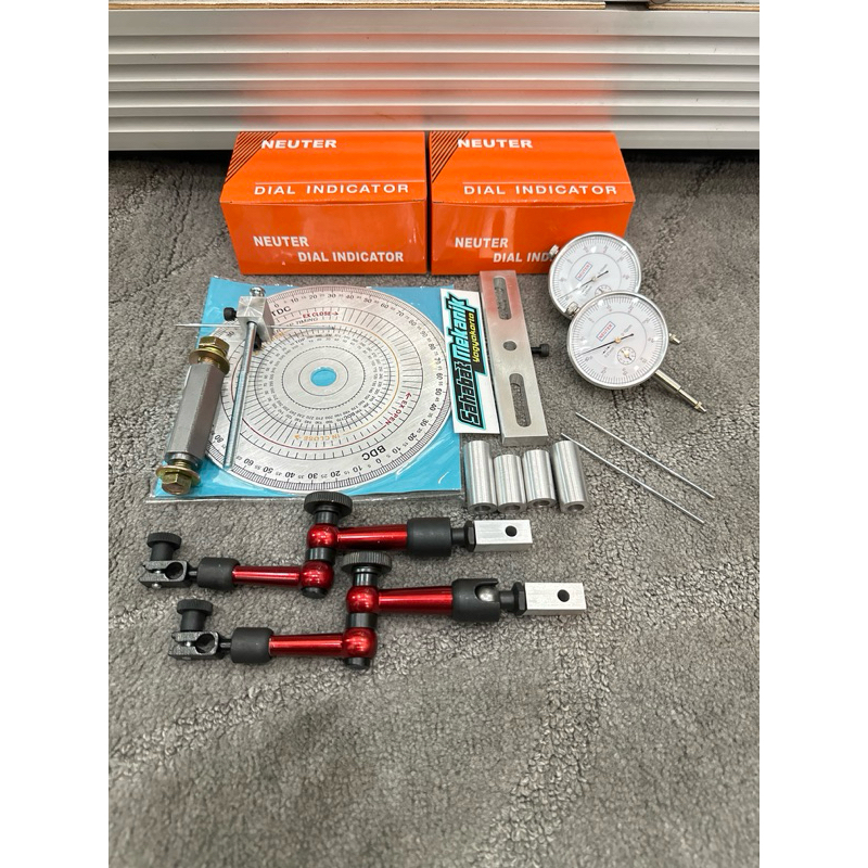 Jual dial indikator set robot universal paket lengkap busur derajat ...