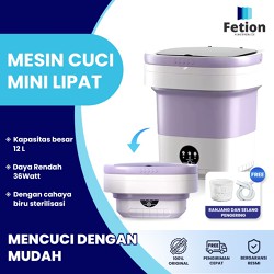 Mesin Cuci Mini 12L Mesin Cuci Lipat Mesin Cuci Mini & Pengering Portable Sterilisasi Cahaya Biru