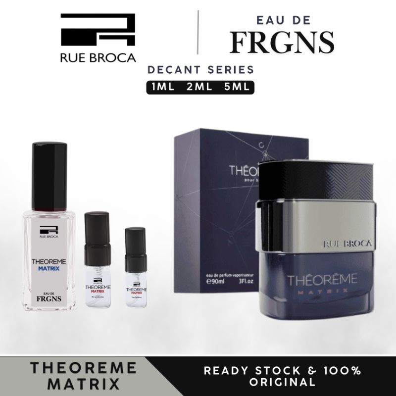 Jual RUE BROCA THEOREME MATRIX DECANT/SHARE BOTTLE 1, 2 & 5 ML | Shopee ...