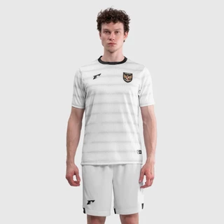 Erspo Timnas 2025 Jersey Supporter Away SS Men White Grey Black