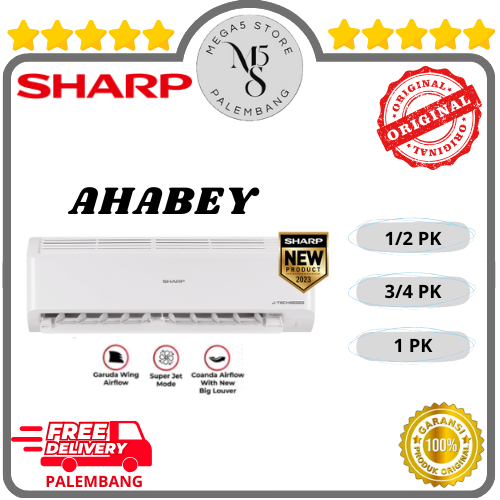 Jual AC Sharp Standard AHA05BEY/ZEY / AHA07BEY / AHA09BEY 1/2PK / 3/4PK ...