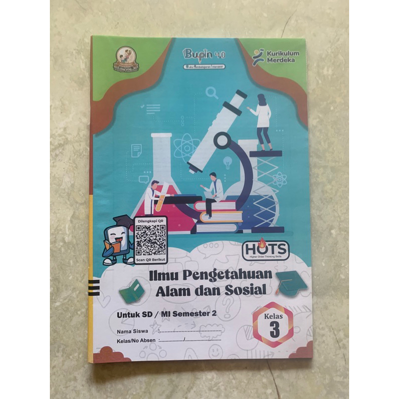 Jual Buku LKS Ilmu Pengetahuan Alam dan Sosial IPAS SD / Mi Kelas 3, 4 ...