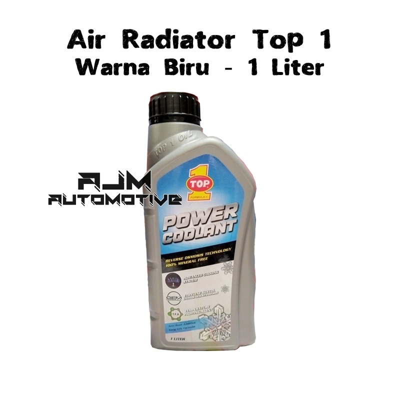 Jual Air Radiator 1Liter Biru Super Cool Radiator Top 1 | Shopee Indonesia