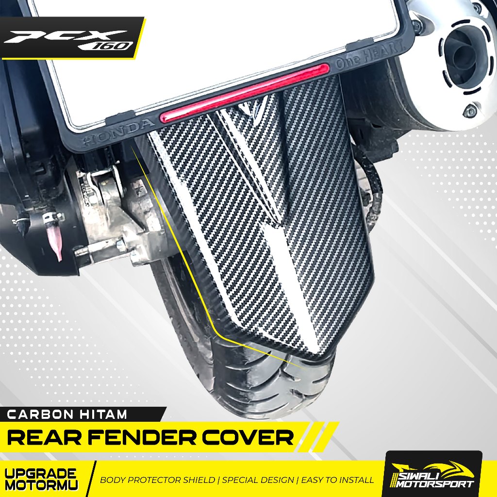 Jual Cover Belakang Rear Fender All New Pcx 160 2025 Motor Honda Hitam ...