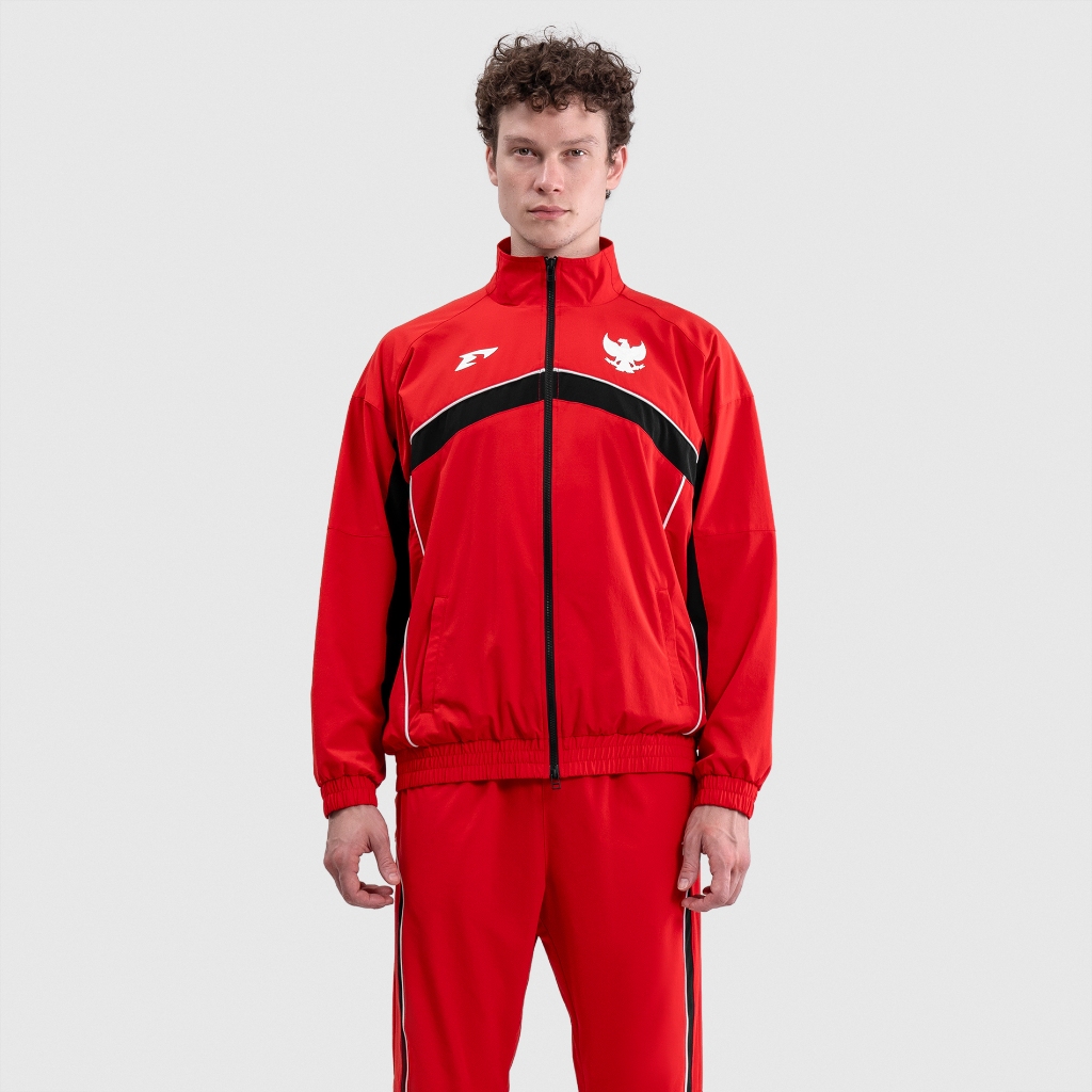 Jual Erspo Timnas 2025 Travelling Jacket Red | Shopee Indonesia