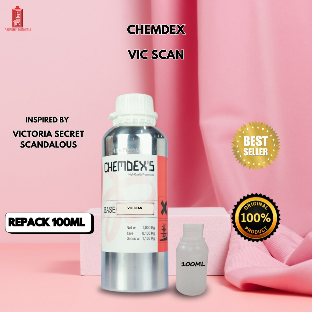 Jual bibit parfum murni VIC SCAN CHEMDEX'S 100ML REPACK | Shopee Indonesia