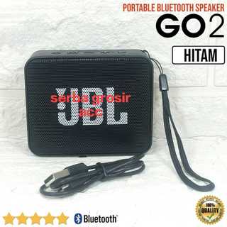 Jual GO2 Bass Speaker Bluetooth MINI GO2 Wireless Portable Support Aux ...