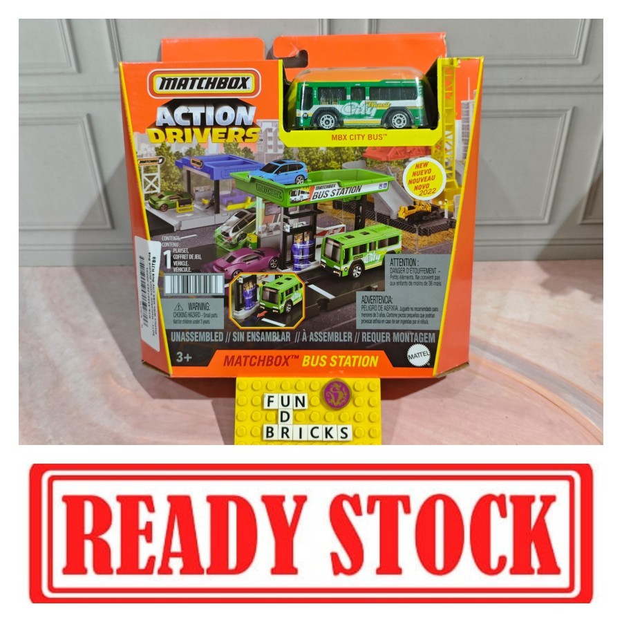 Jual Matchbox Bus Station Action Drivers | Shopee Indonesia