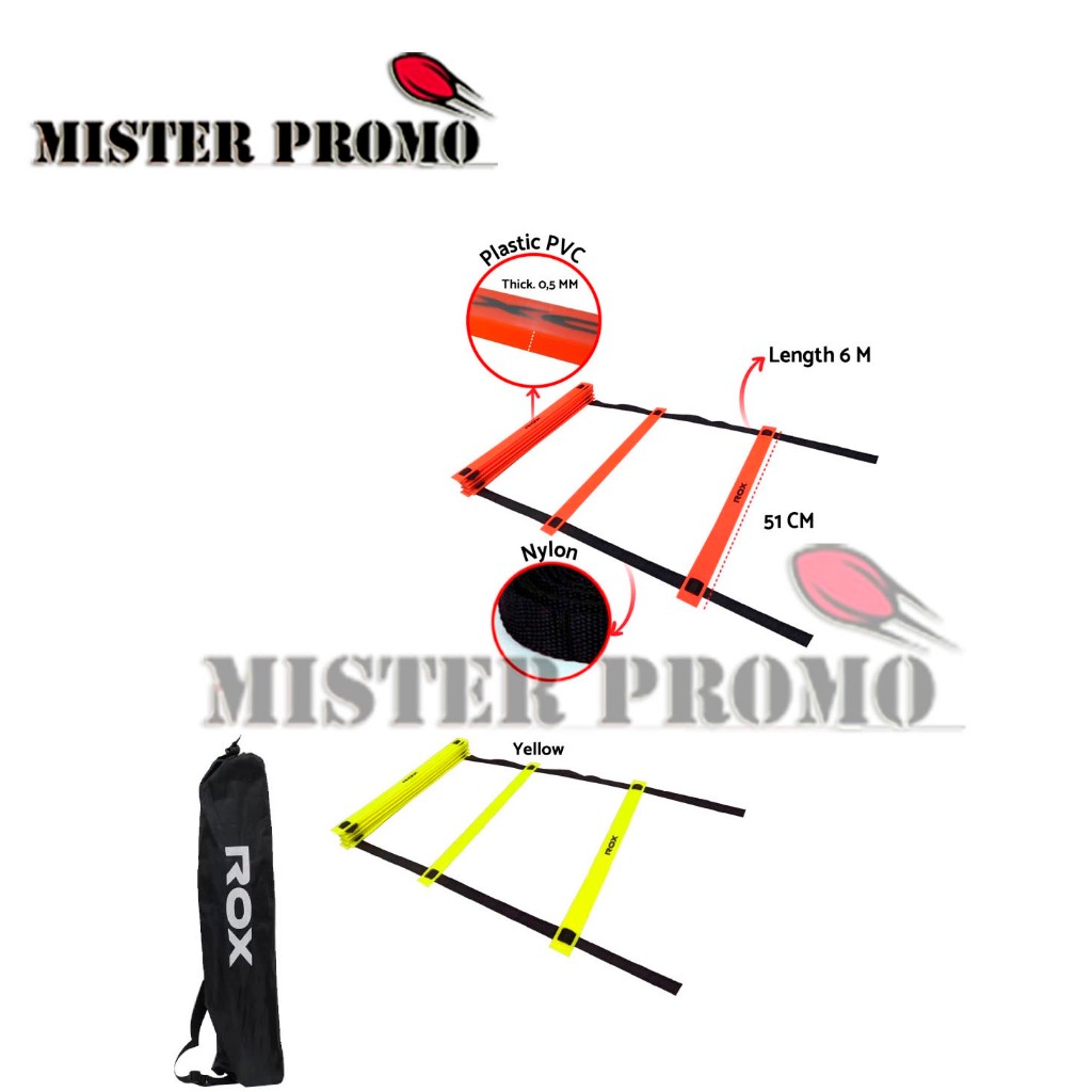 Jual Agility Ladder Rox 6M Alat Tanggah Latihan Ketangkasan 6 Meter ...