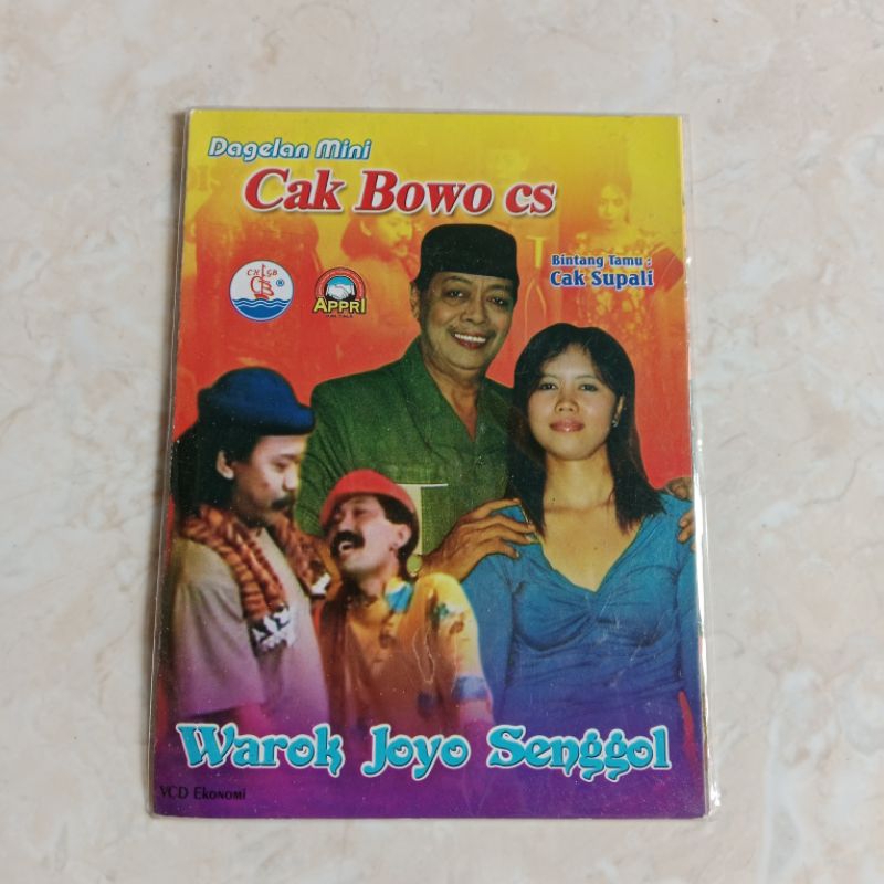 Jual Kaset VCD Lawak Cak Bowo CS Supali - Warok Joyo Senggol | Shopee ...