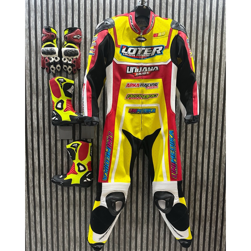 Jual Wearpack Baju balap motor road race Custome premium full titanium ...