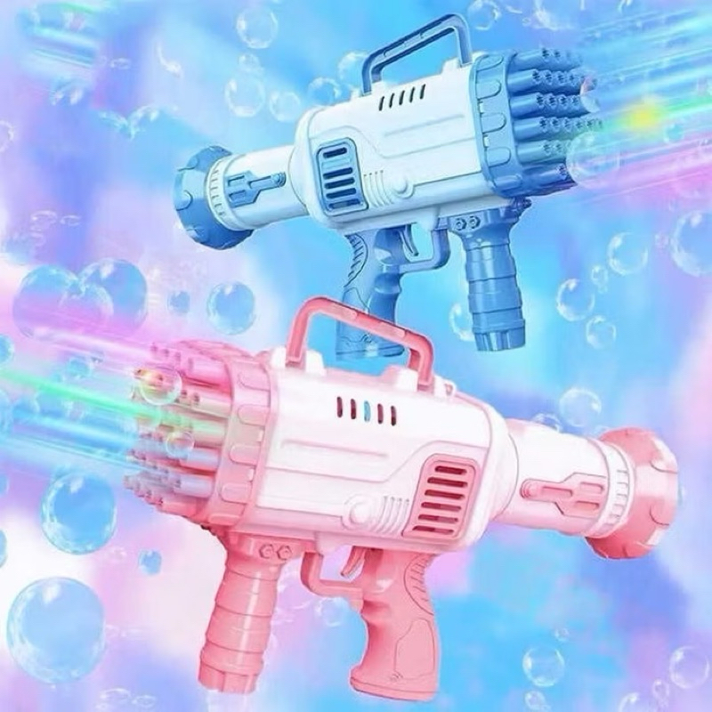 Jual [SH-448] Mainan Anak Tembakan Pistol Bubble Bazooka 32 Lubang ...