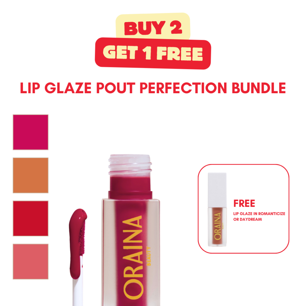 Jual Oraina Beauty Bundle - Pout Perfection Lip Glaze | Shopee Indonesia