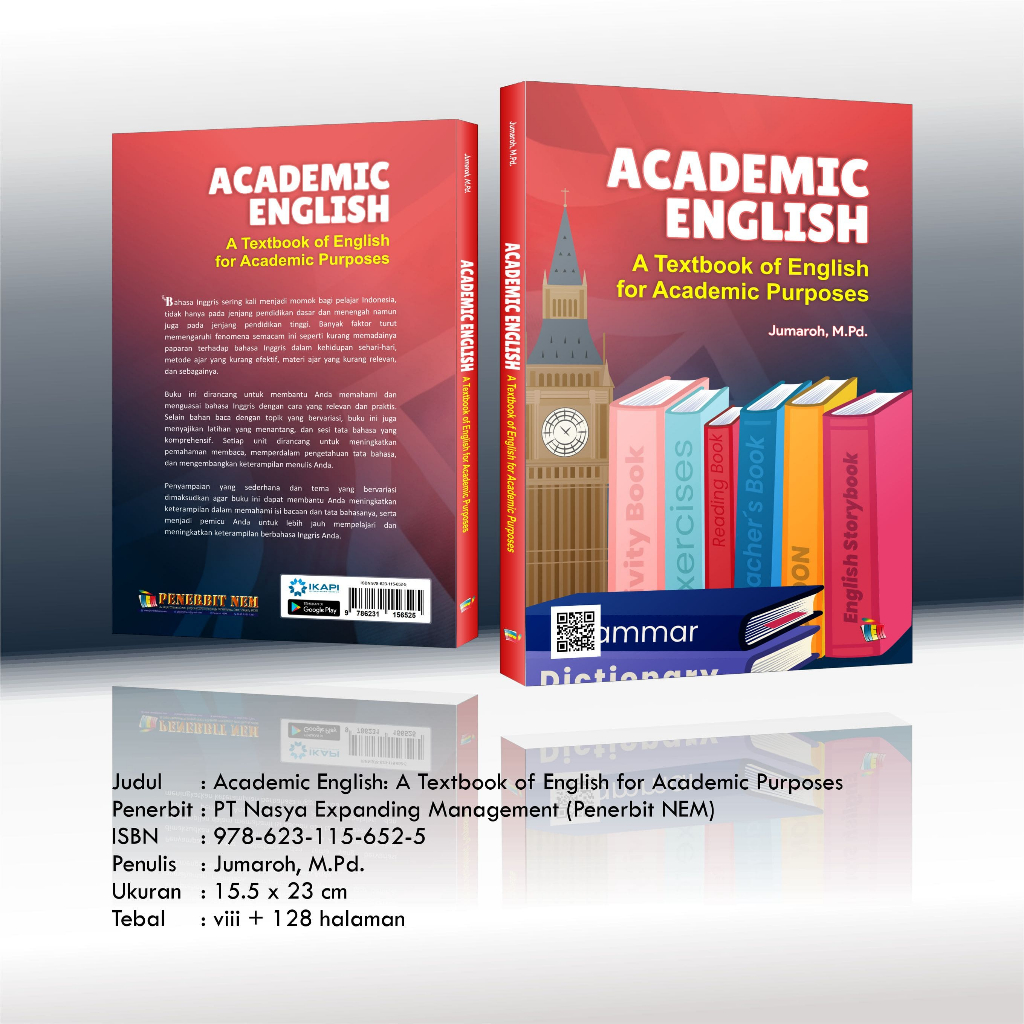 Jual Buku Academic English A Textbook of English for Academic Purposes ...