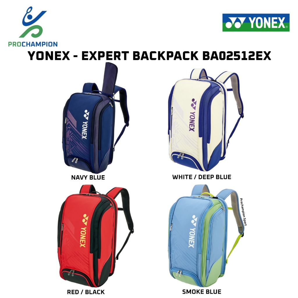 Jual Tas Badminton Tennis Yonex Expert Backpack BA02512EX / BA 02512 EX ...