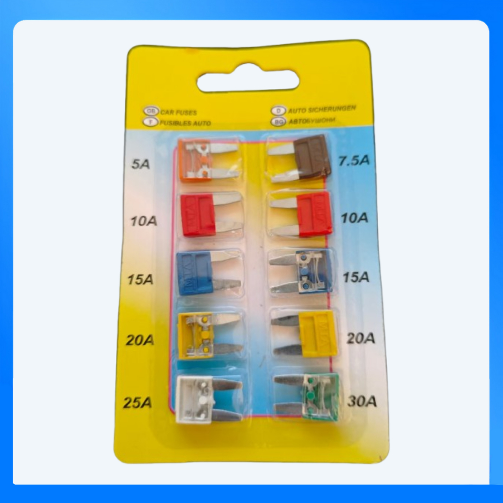 Set Da 50 Fusibili A Lama Mini Sottili E A Basso Profilo Per Auto Da 1015202530 Amp~p139220546 - Foto 7