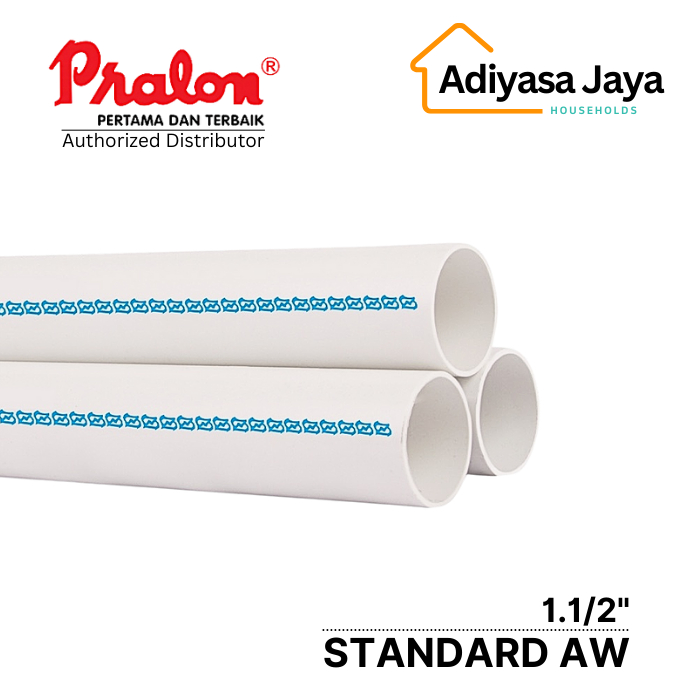 Jual Pralon uPVC AW 1/2 (Pralon) / Pipa PVC Kelas AW | Shopee Indonesia