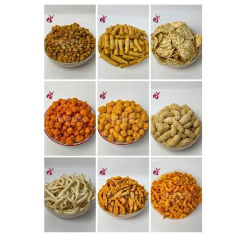 Jual camilan banyak pilihan beda rasa 250gram duo kerabit snack ...