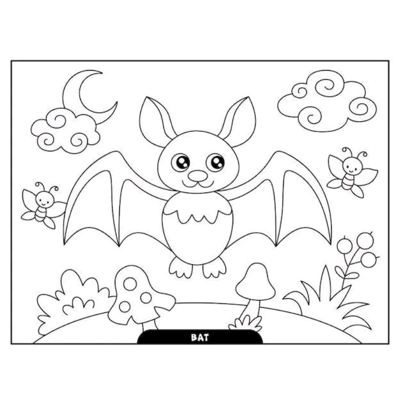 Jual Gambar mewarnai Sketsa Animasi Hewan (Random) isi 30 lembar ...