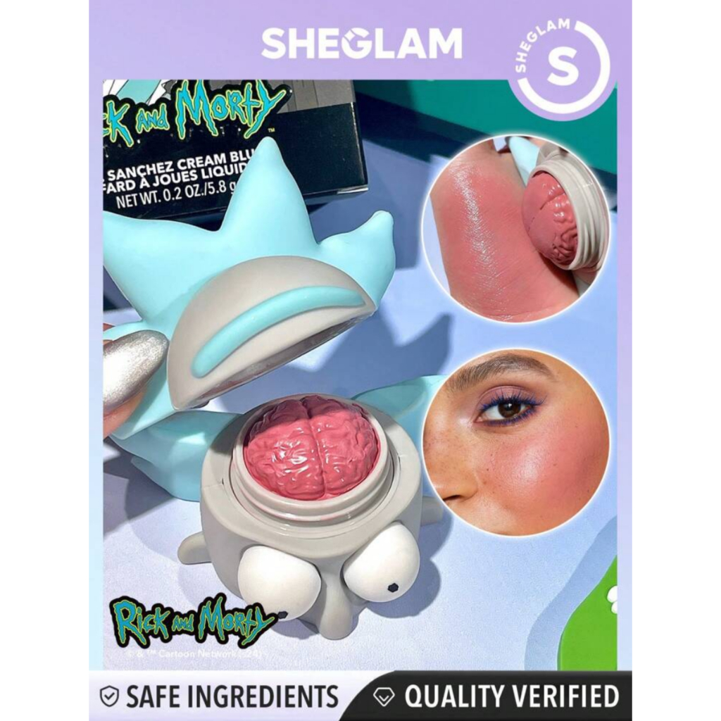 Jual Rick and Morty X SHEGLAM Mr. Sanchez Cream Blush | Shopee Indonesia
