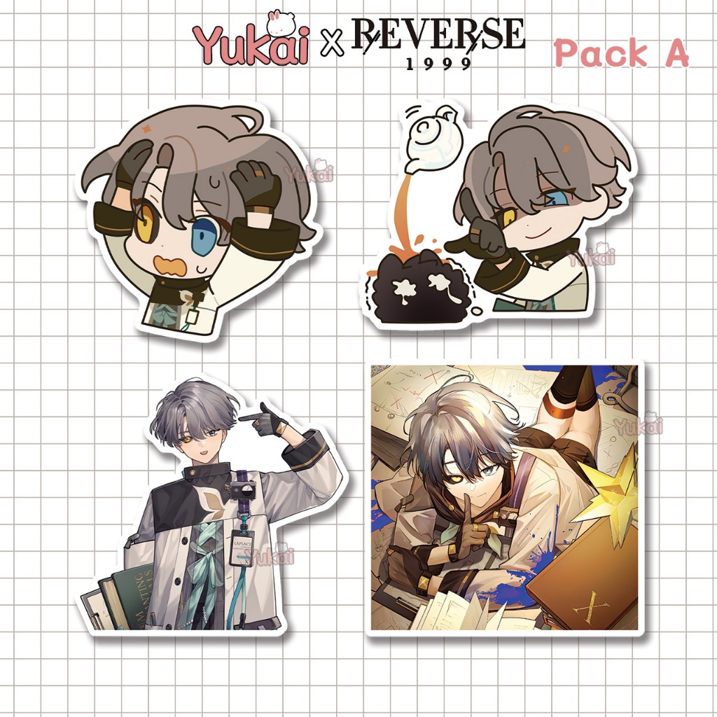 Jual Stiker X Reverse 1999 Premium - Sticker Pack Anime Waterproof ...