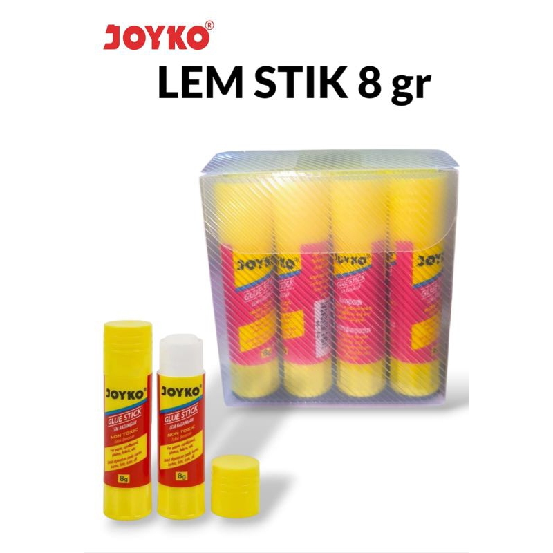 Jual GLUE STICK / LEM STIK / LEM KERTAS / LEM PUTAR 8 GRAM (Pcs ...
