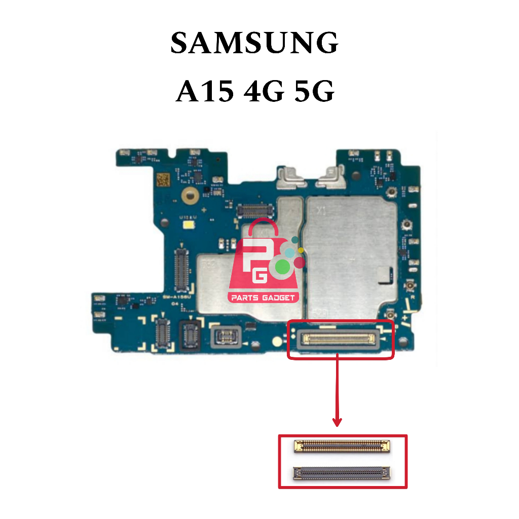 Jual Konektor Lcd Samsung A15 4G 5G Soket Connector Penghubung Mesin ...