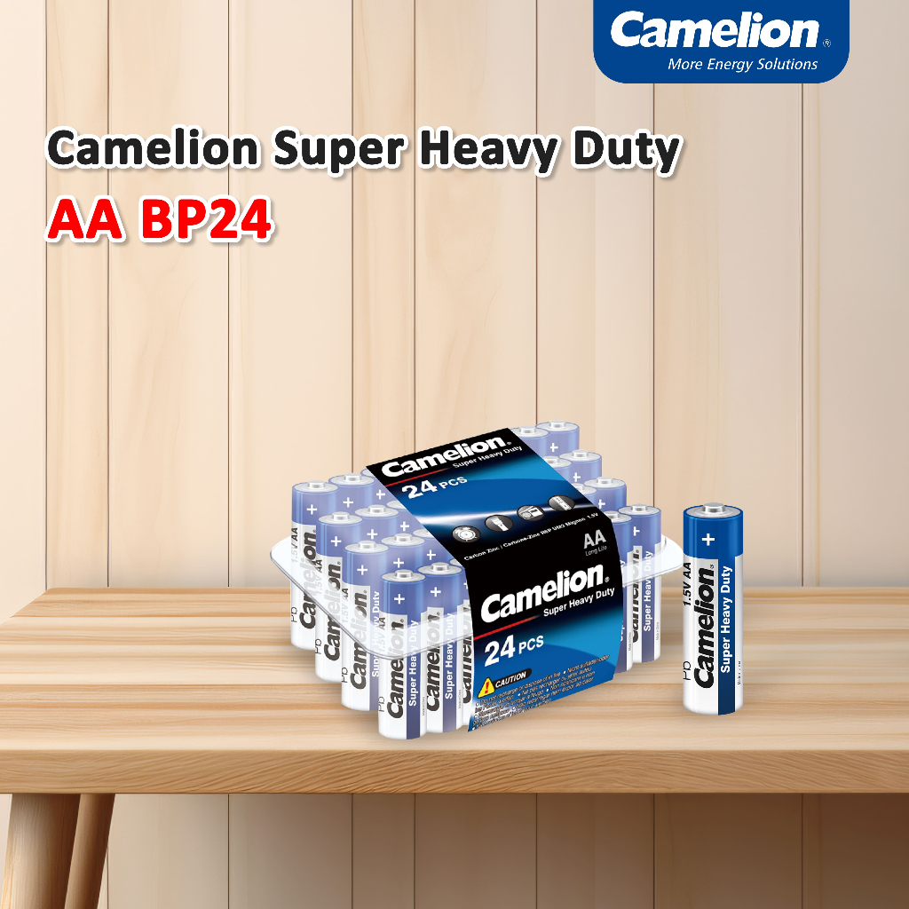 Jual Camelion Baterai Super Heavy Duty AA Isi 24 Batre Carbon Zinc A2 ...