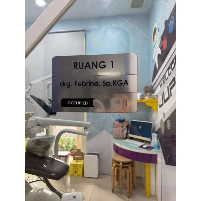 Jual Sign sliding nama dokter ruangan praktek | Shopee Indonesia