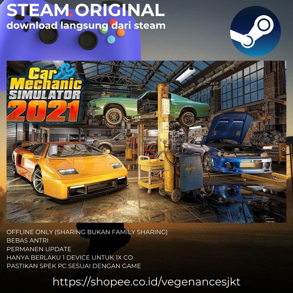 Car Mechanic Simulator 2021 PC Game Sharing Original Latest Update