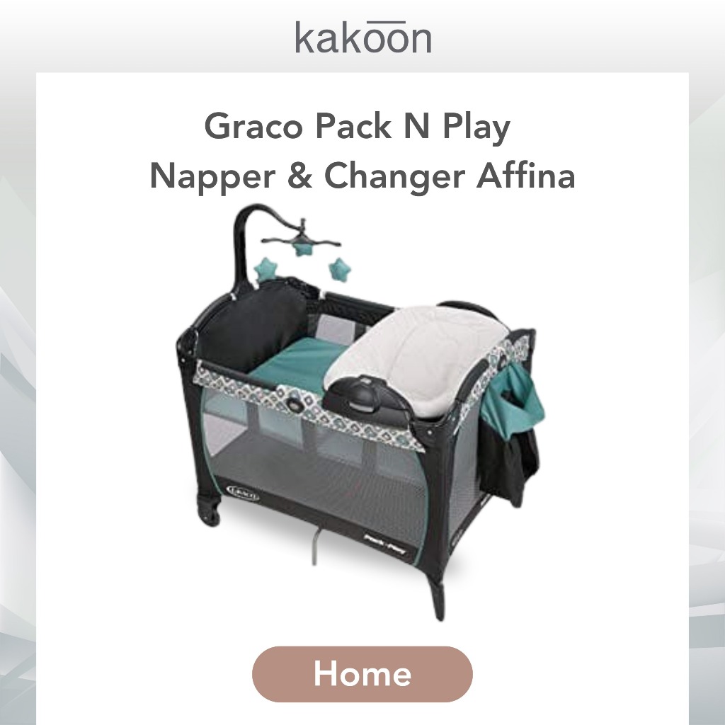 Jual Graco Babybox Pack N Play Napper & Changer Affina 1925995 | Shopee ...