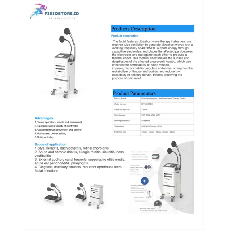 Jual SHORT WAVE DIATHERMY (SWD) // SWD THERAPY | Shopee Indonesia