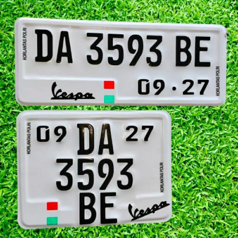 Jual plat kotak angka model font FE | Shopee Indonesia