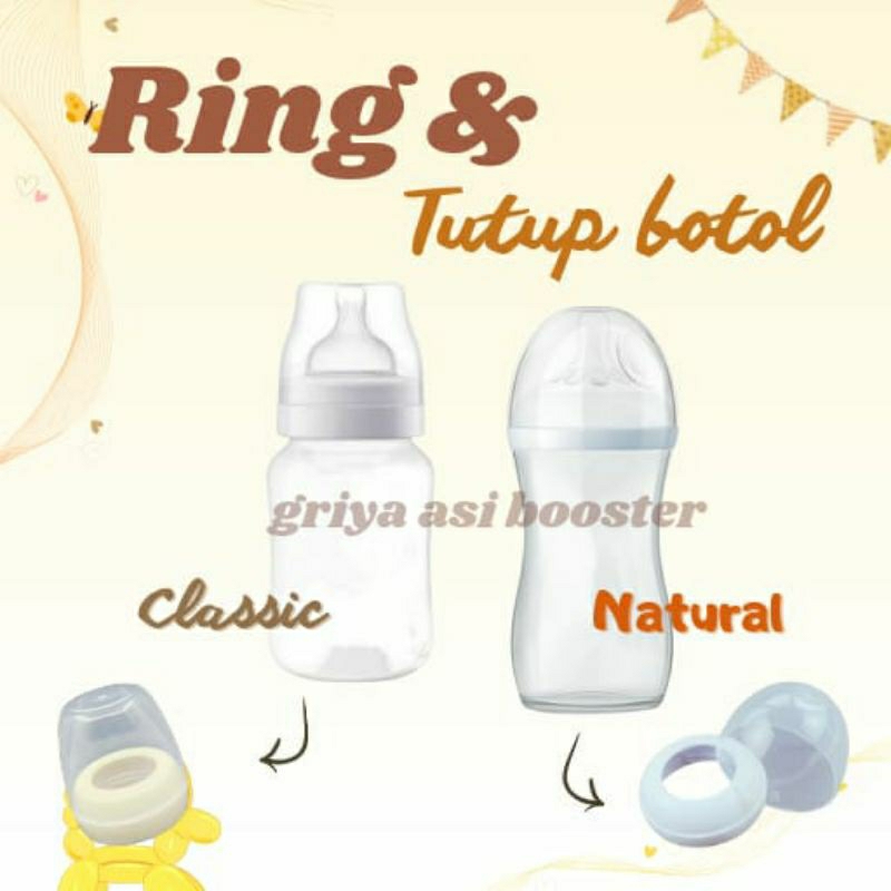 Jual Ring dan Tutup cocok untuk botol Avent Natural dan Classic Murah ...
