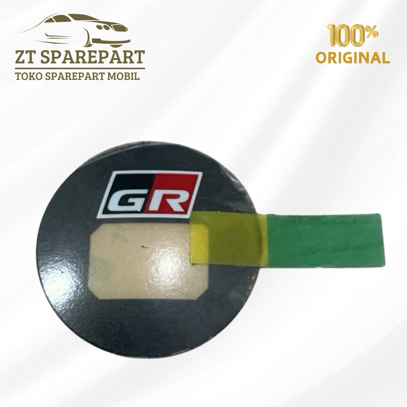 Jual STIKER GR START STOP BUTTON ENGINE FORTUNER YARIS ORIGINAL ...