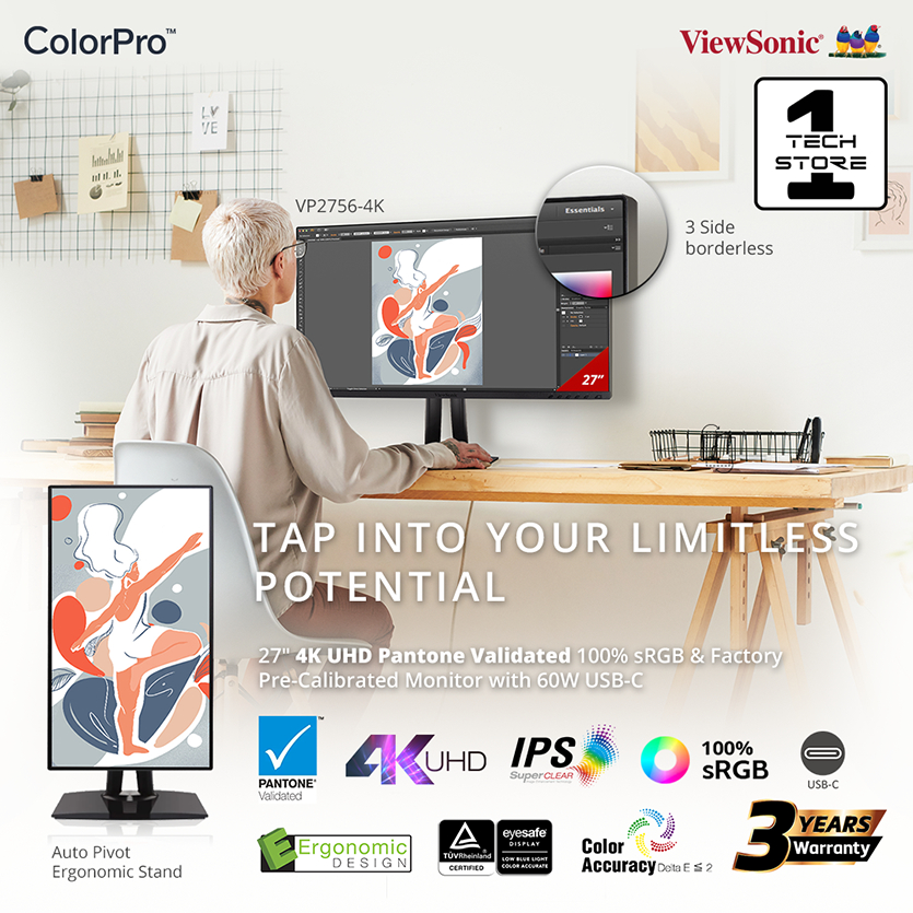 Jual Monitor Design 27