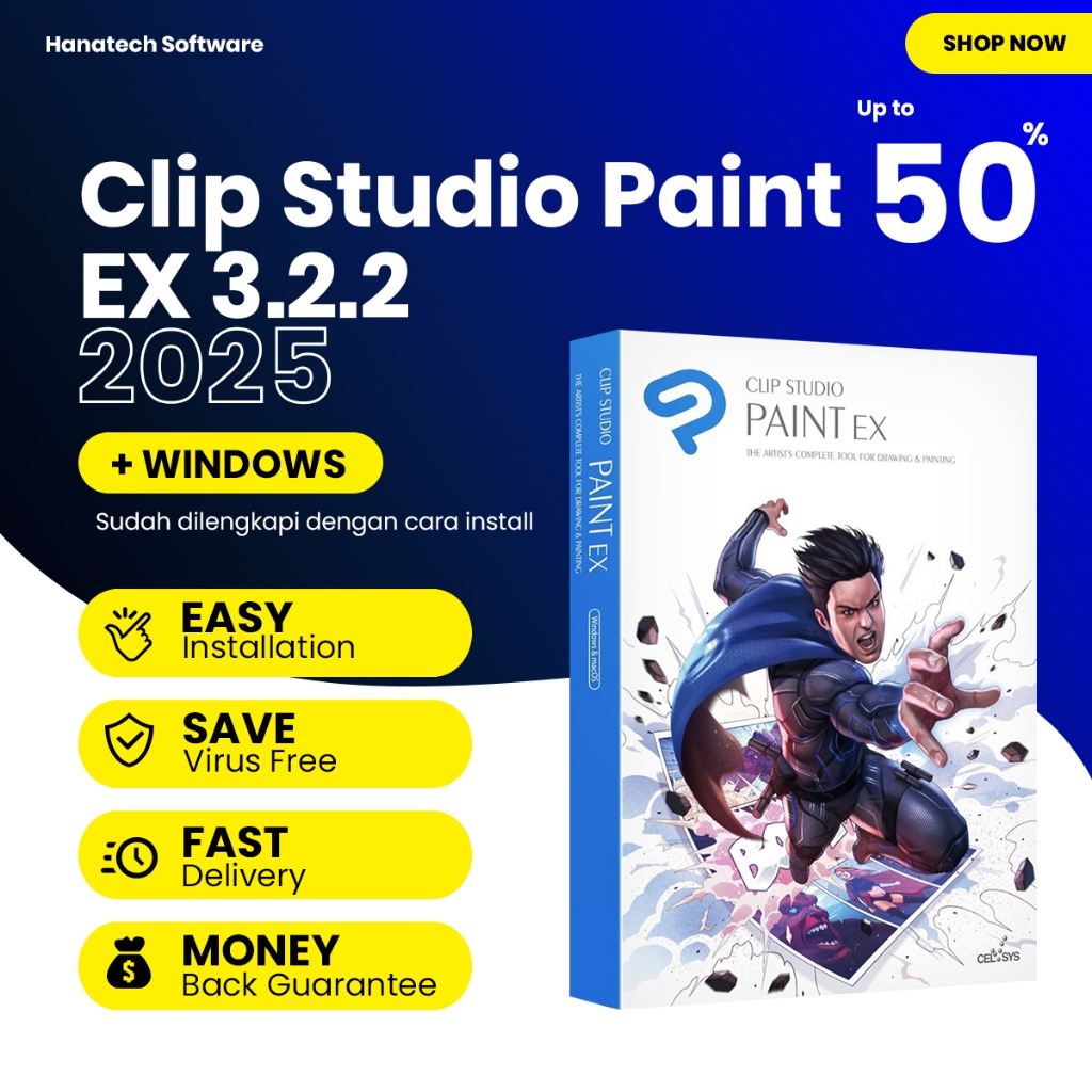 Jual CSP EX 4.1 2025 Latest Full Version | Lifetime | Manga Comics ...