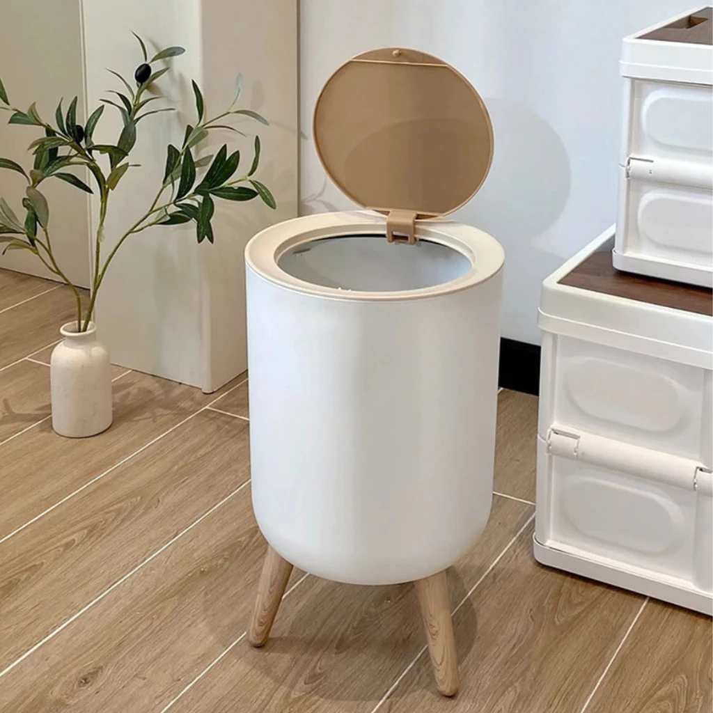 Tempat Sampah Rumah Minimalis / Bak Wadah Sampah Kamar Modern Pressing Type - foto 1