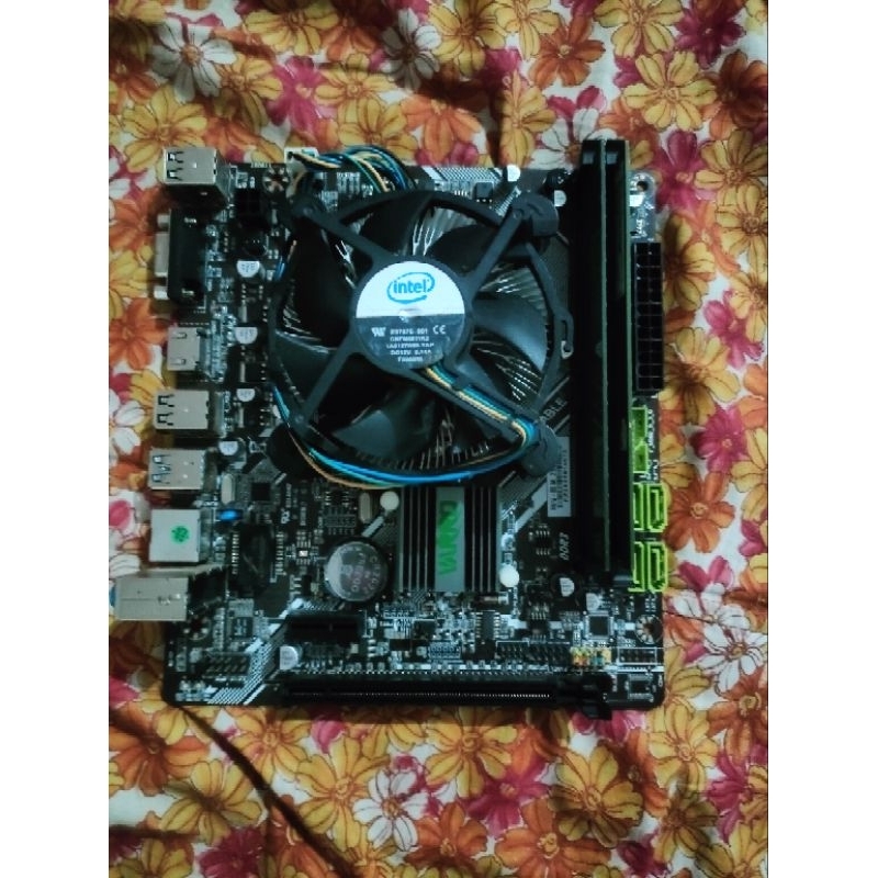 Jual paketan mobo h61 varro sudah ada mobo+processor+ram+hsf | Shopee ...