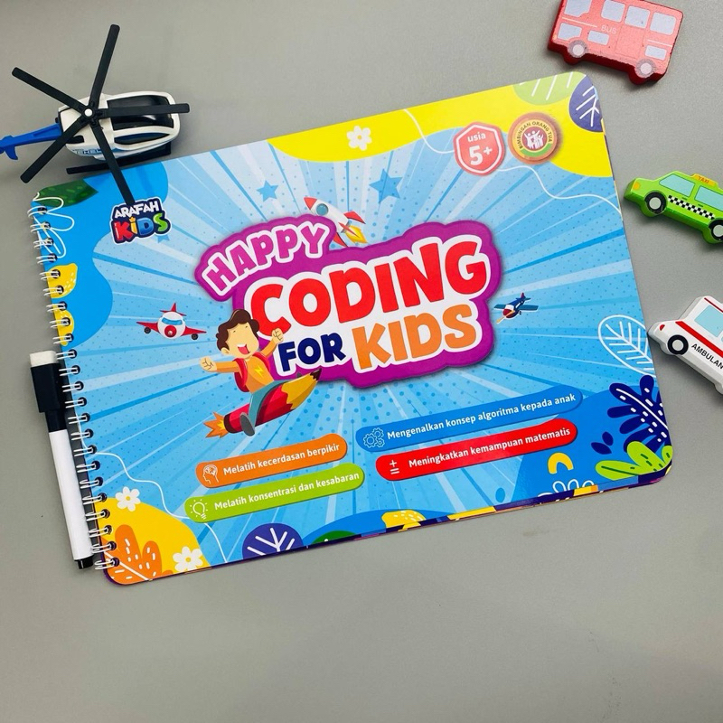 Jual Happy Coding For Kids | Belajar Coding Untuk Anak | Shopee Indonesia