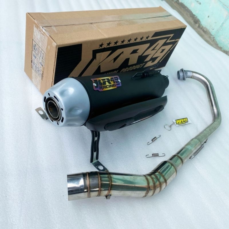 Jual Knalpot Standar Racing (ORIGINAL KR49) Vixion Fu CBR Megapro cb ...