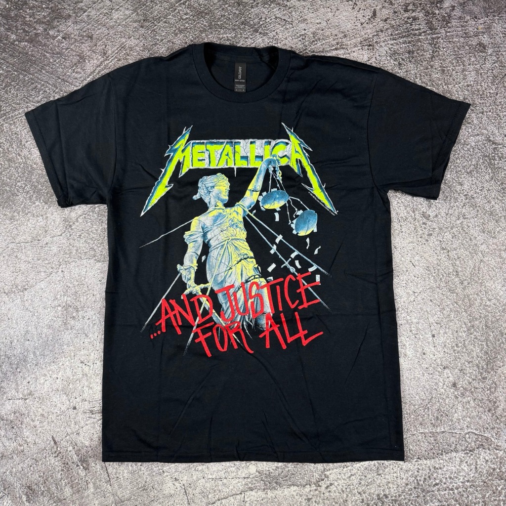 Jual Kaos band Official Metallica - And Justice For All (Original) t ...