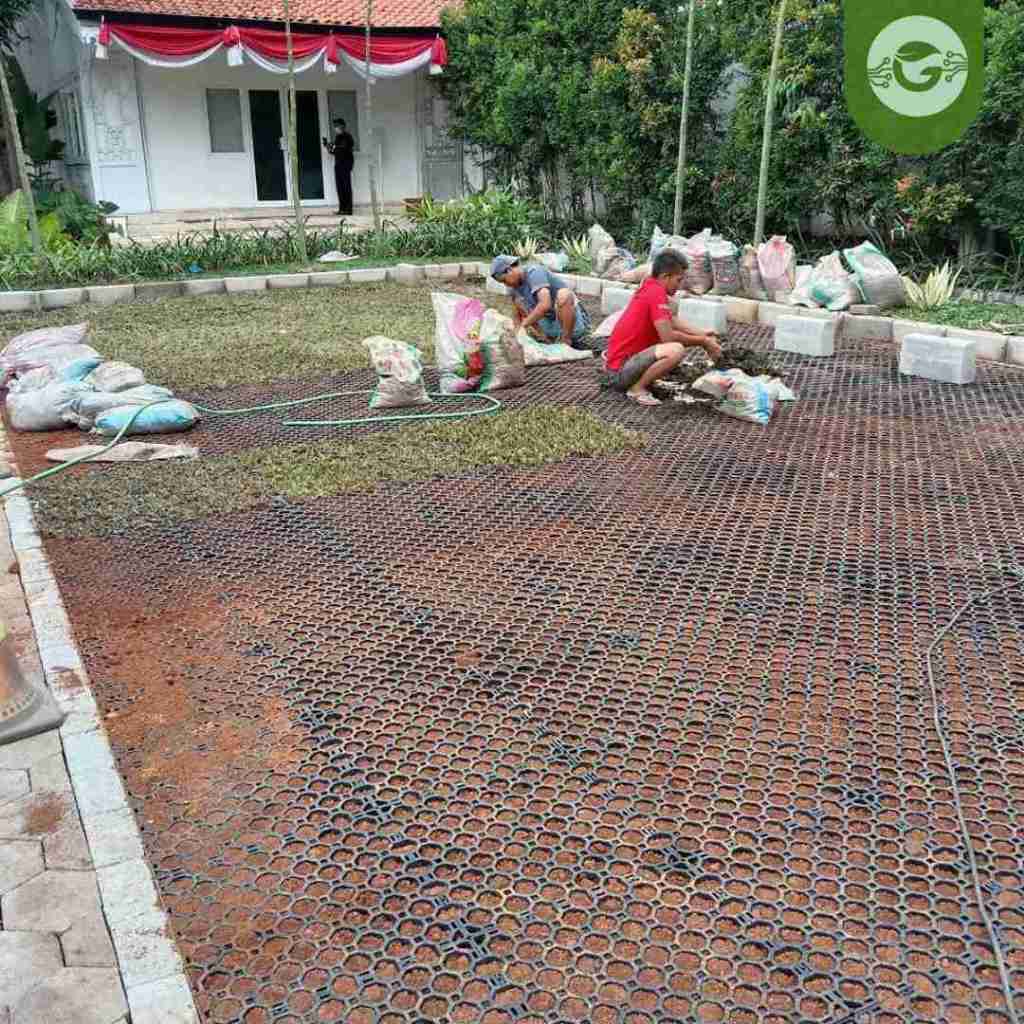 Jual PAVER GRASS / GRASS PAVER / PERKERASAN JALAN MEMAKAI RUMPUT HIDUP ...