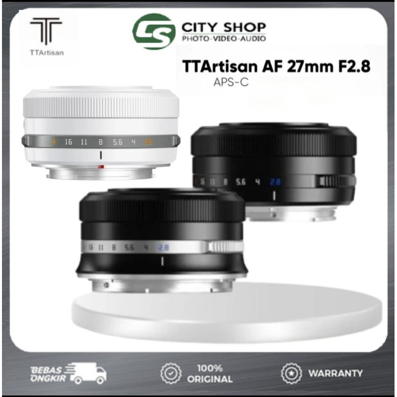 TTArtisan 27mm F2.8 Autofokus Objektiv Für Nikon Z - Metall, Leicht, Mit Eye Tracking & Blendenring