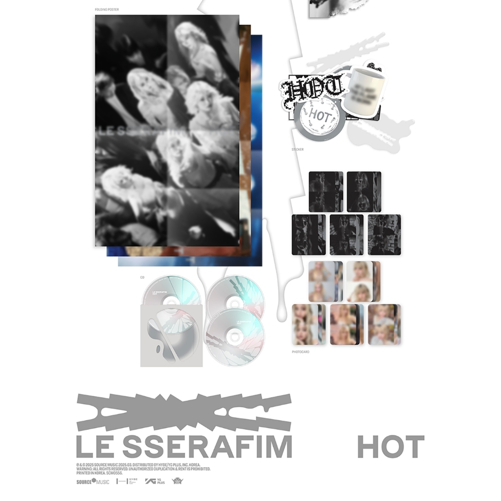 LE SSERAFIM カズハ HOT トレカ（KAZUHA（LE SSERAFIM） - LE
